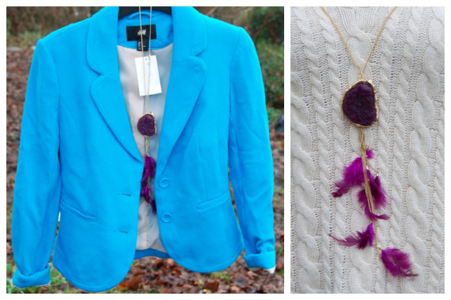 blue-blazer-purple-necklace