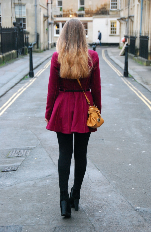 ombre-hair-burgundy-coat