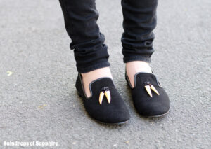 giuseppe zanotti tooth loafers