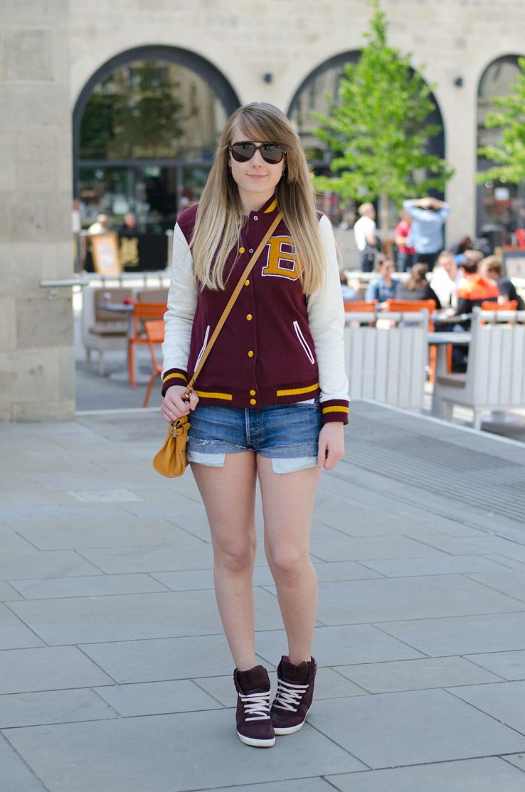 varisty-jacket-denim-shorts