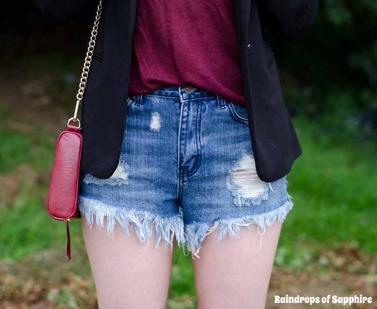 high-waisted-denim-shorts