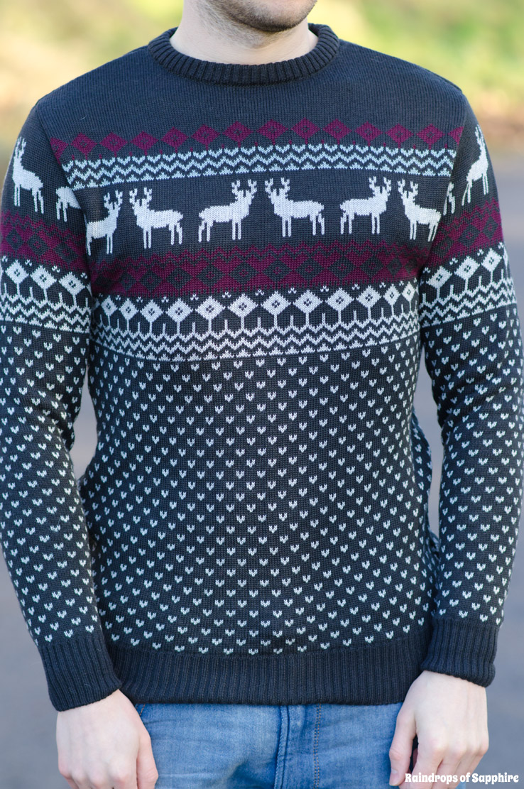 asos-mens-navy-reindeer-christmas-jumper