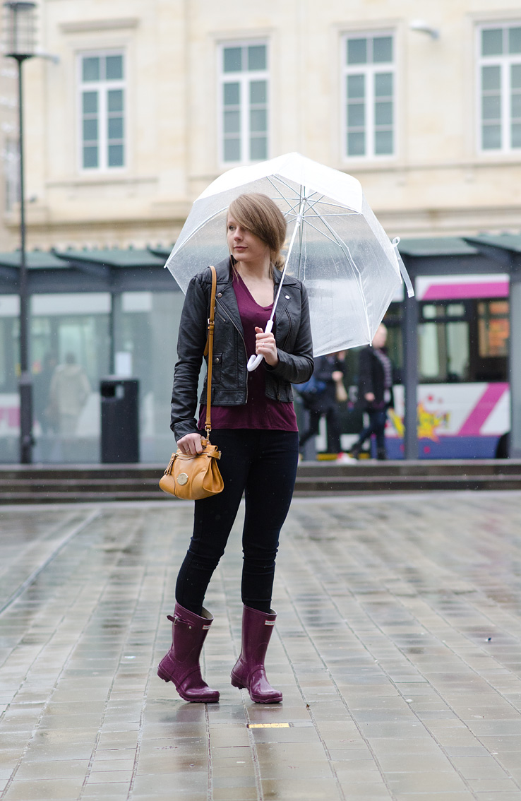 hunter-dark-ruby-gloss-short-wellies