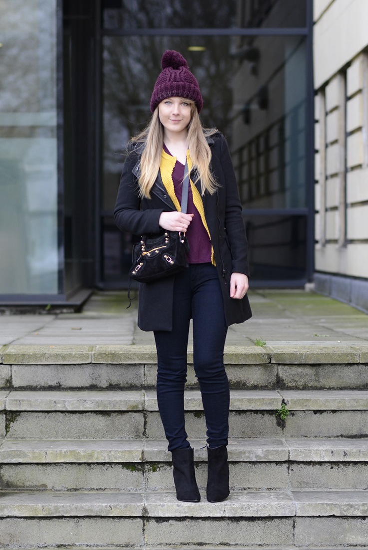 black-zara-leather-coat-balenciaga-bag-mini-city