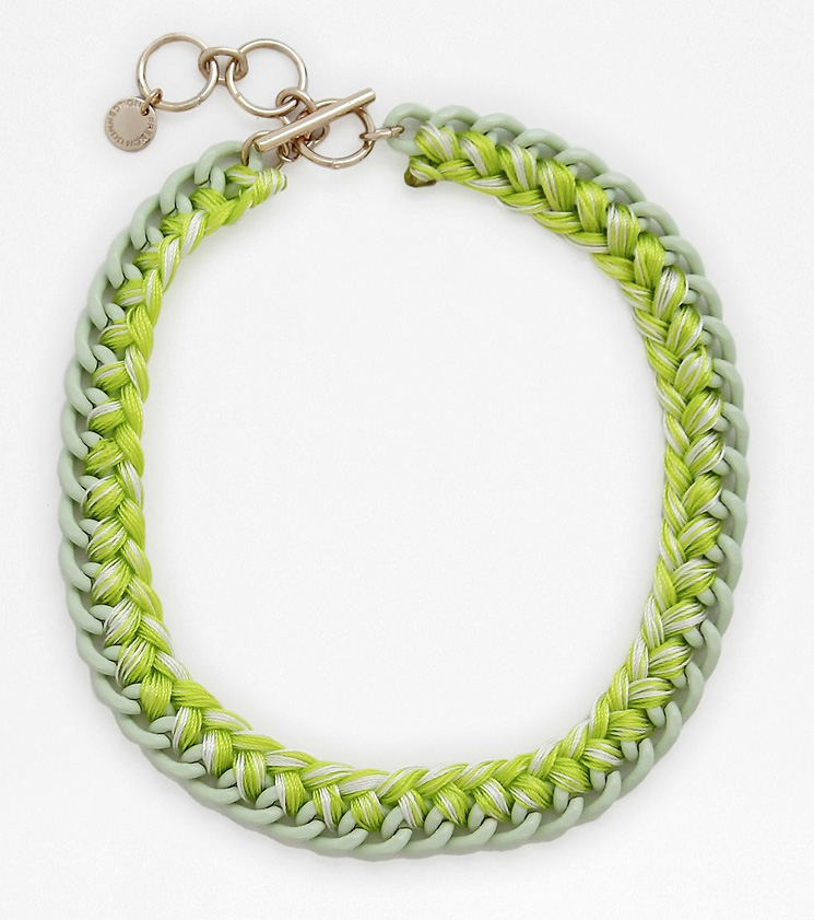 French-Connection-Ombre-Thread-Wrapped-Necklace