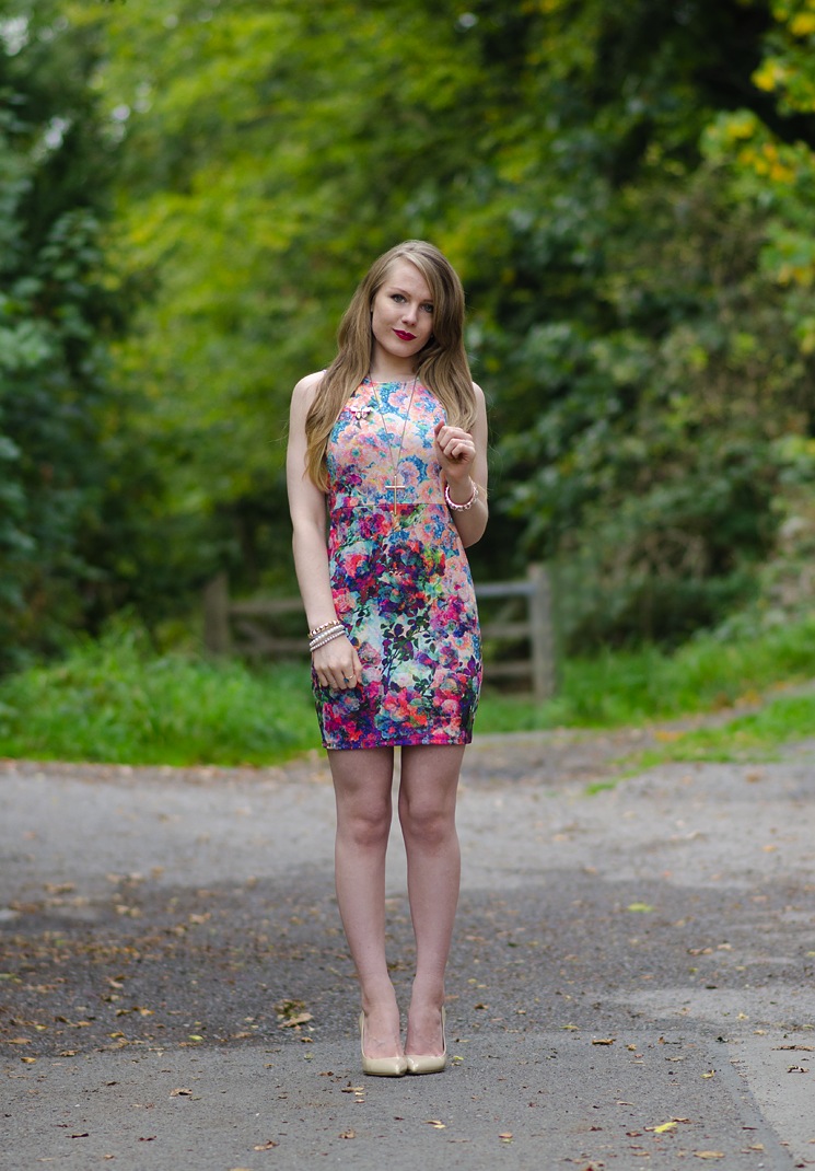 topshop-floral-bodycon-dress-tight