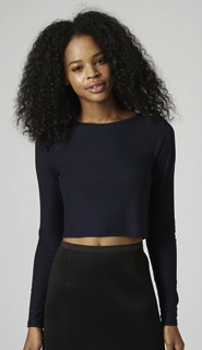 navy-crop-top-topshop