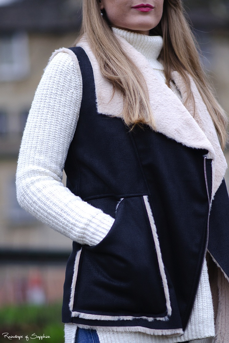 black-faux-fur-shearling-gilet