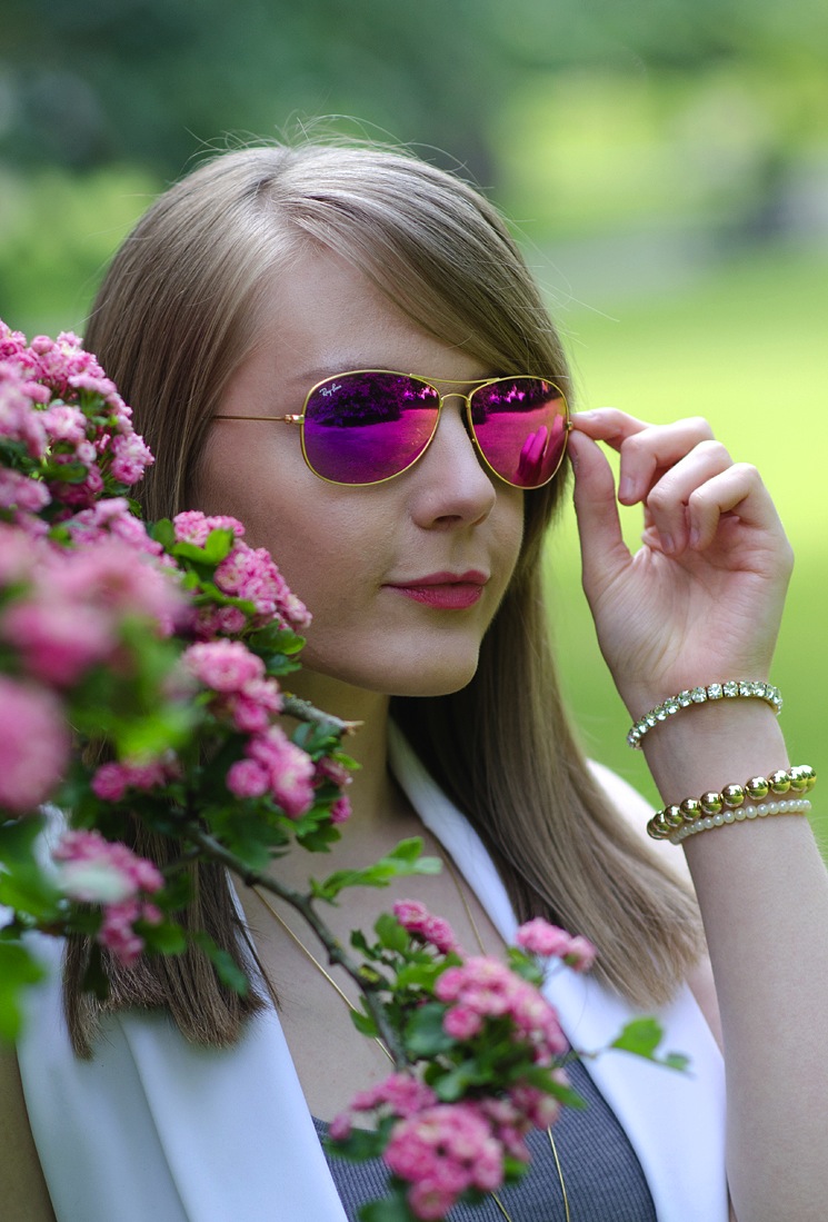 ray-ban-shrunken-aviator-sunglasses-Cyclamen-Mirror-pink-purple-5