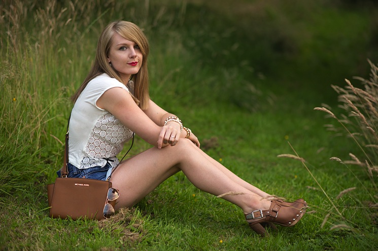 lorna-burford-lace-top-denim-shorts