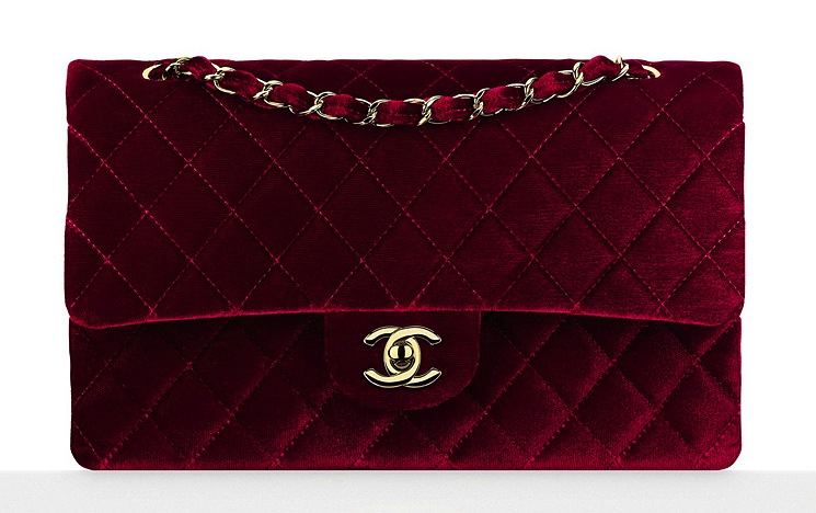 chanel-classic-flap-velvet-burgundy-red-bag-autumn-fall-winter-2015