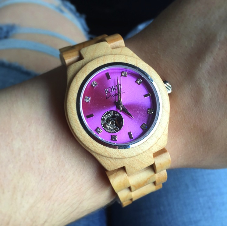 jord-cor-watch-pink-wooden