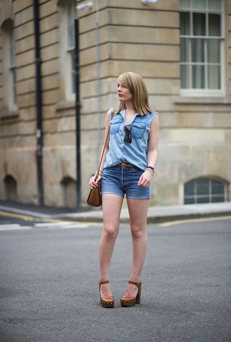 uk-fashion-blogger-denim-shorts-shirt