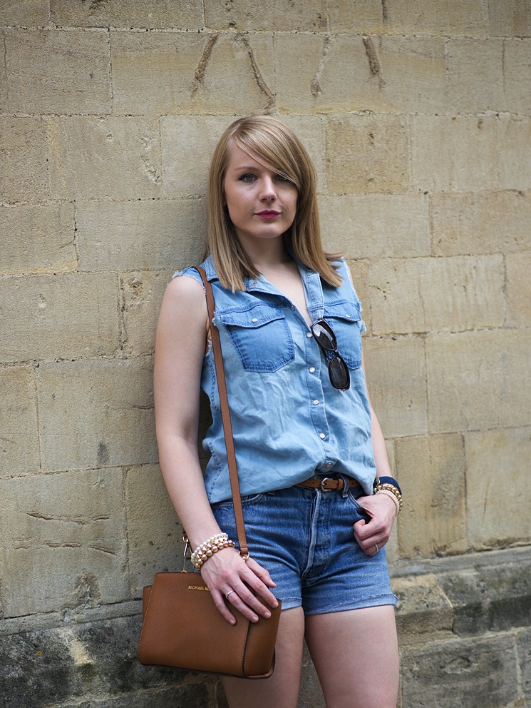 vintage-levis-denim-shorts-denim-shirt