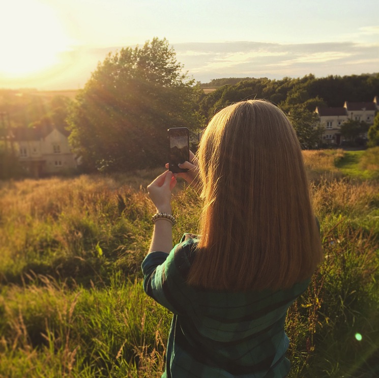 sunset-taking-photo