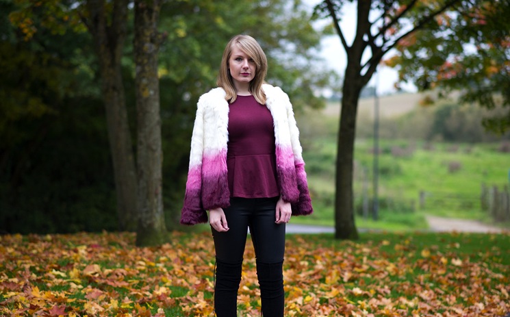 yumi-faux-fur-jacket-coat-plum-ombre