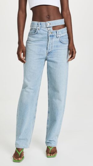 AGOLDE Broken Waistband Jeans